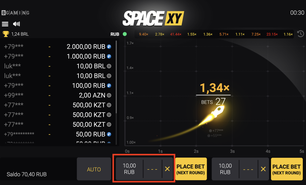 Review: Exploring Loyalty Tiers in Space XY by BGaming